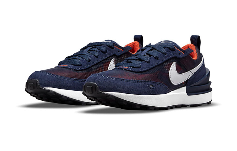 Фото № 3 с приближением к товару «‎Nike Waffle One (BP) BlueOrange»