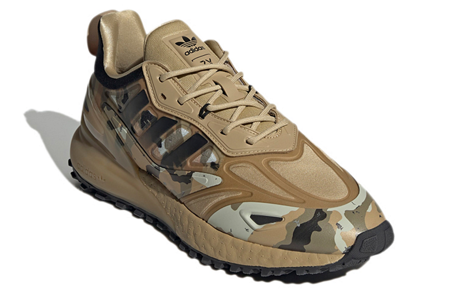 Фото № 3 с приближением к товару «‎adidas originals ZX 2K Boost 2.0 Trail Running Shoes Brown»