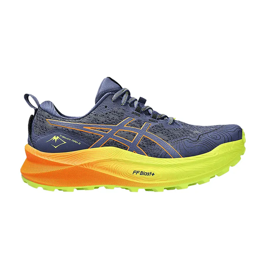 Фото № 1 с приближением к товару «‎Asics Trabuco Max 2 Deep Ocean Bright Orange (1011B606-401)»