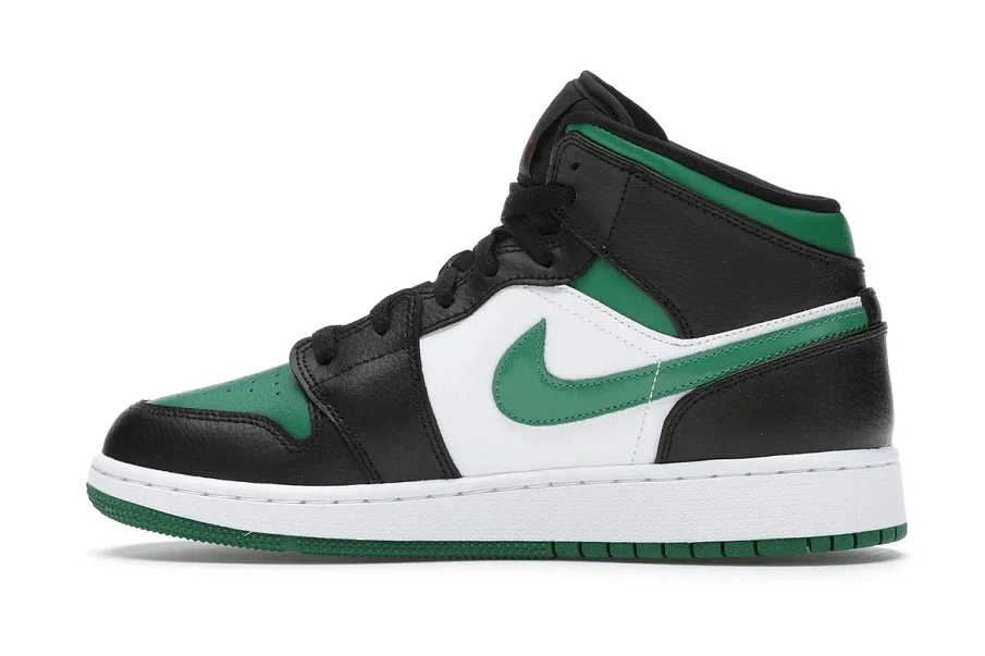 Фото № 5 с приближением к товару «‎Jordan 1 Mid Green Toe »