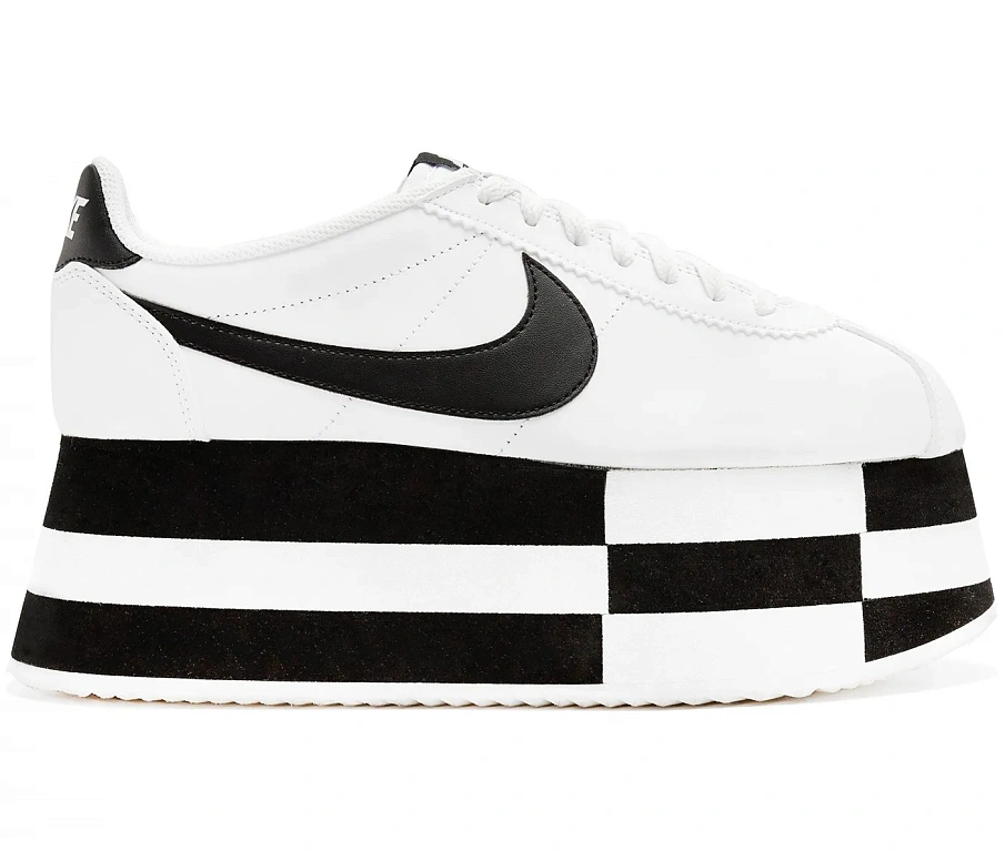 Фото № 1 с приближением к товару «‎Nike Cortez Comme des Garcons White »