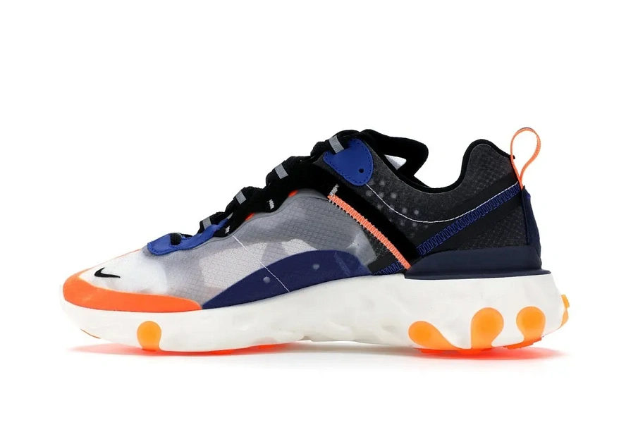 Фото № 5 с приближением к товару «‎Nike React Element 87 Thunder Blue/Total Orange»