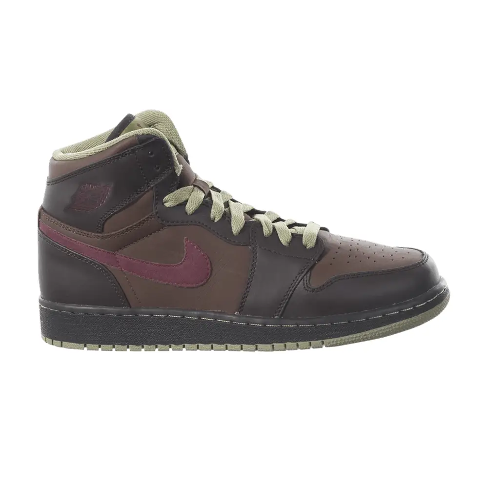 Air Jordan 1 High Retro GS Velvet Brown - 1