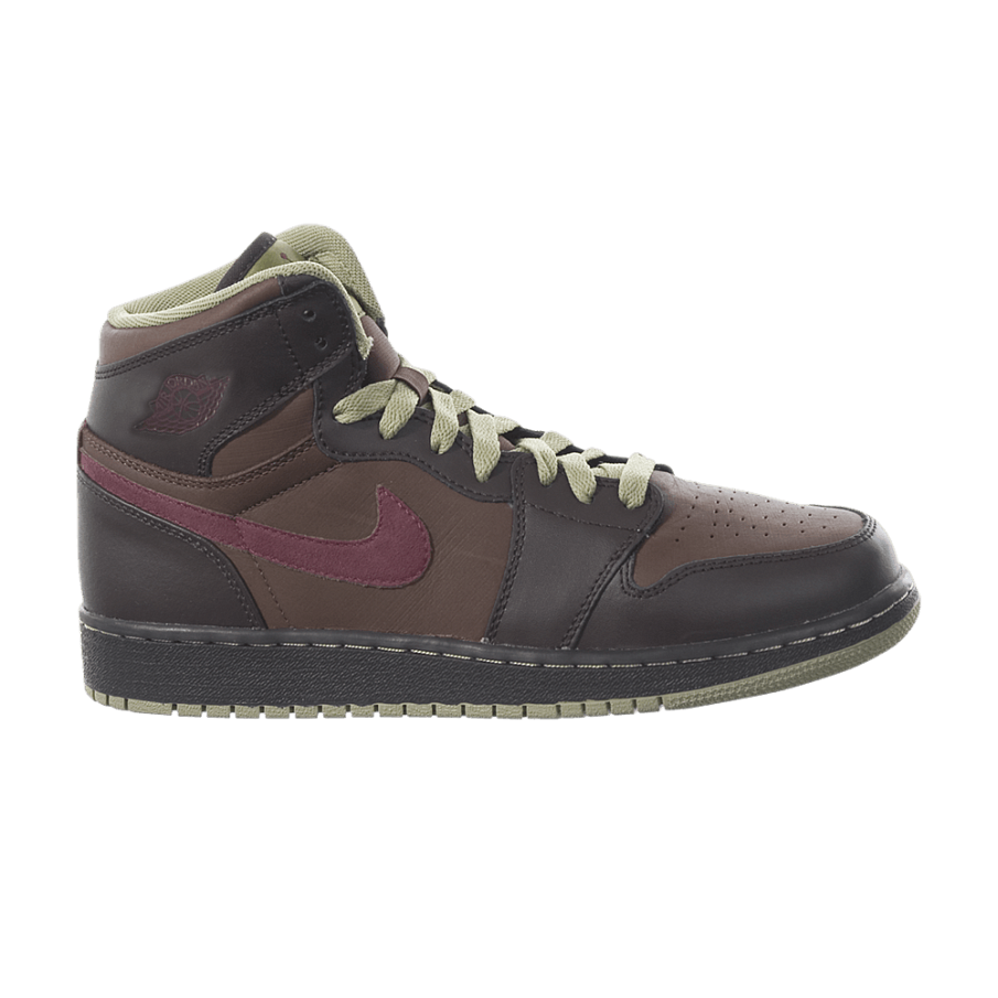 Фото № 1 с приближением к товару «‎Air Jordan 1 High Retro GS Velvet Brown»