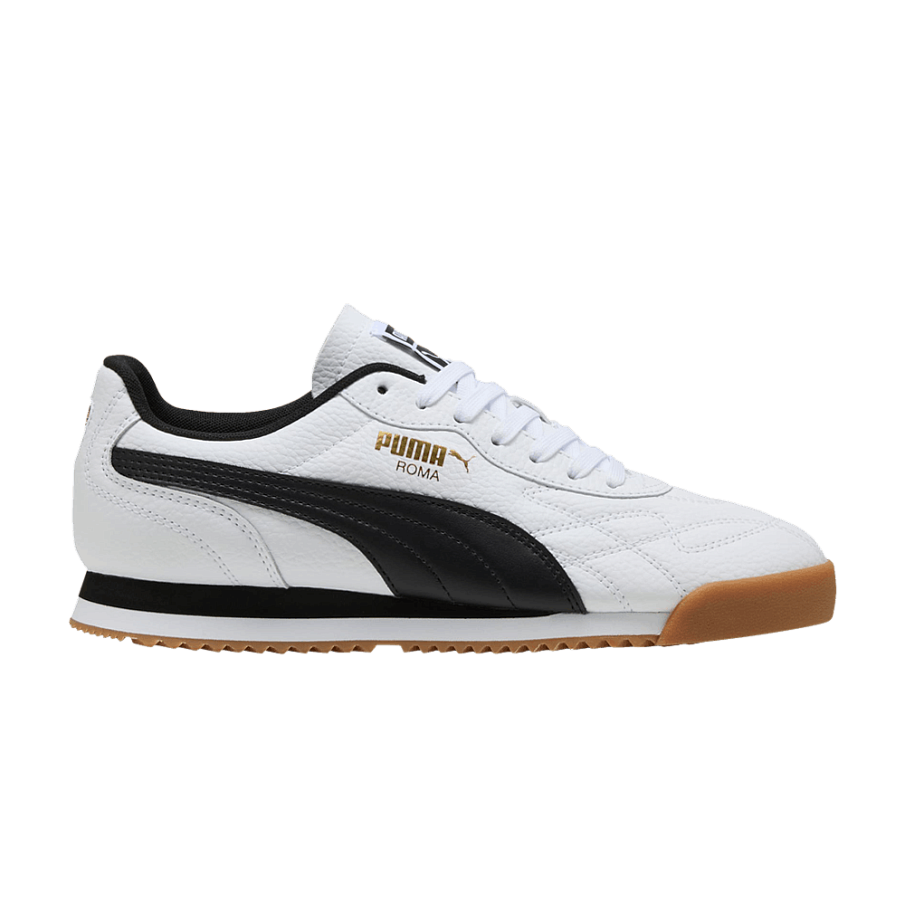 Фото № 1 с приближением к товару «‎Puma Roma Anniversario - White Black Gum (397720-01)»