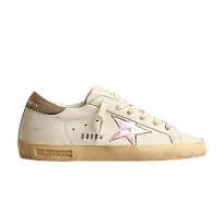 Фото № 1 с приближением к товару «‎Golden Goose Women's Superstar White Nappa Pink Metallic»