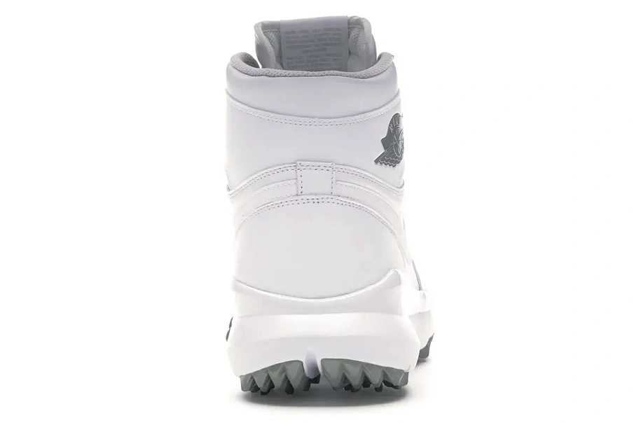 Фото № 4 с приближением к товару «‎Jordan 1 Retro Golf Cleat White Metallic»