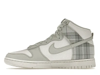 Фото № 3 с приближением к товару «‎Nike Dunk High SE Tartan Plaid White Light Green»
