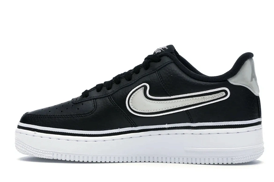 Фото № 5 с приближением к товару «‎Nike Air Force 1 Low Sport NBA Black White»