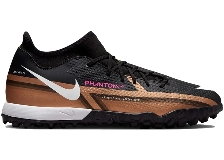 Фото № 1 с приближением к товару «‎Nike Phantom GT2 Academy Dynamic Fit TF Generation Pack Metallic Copper»