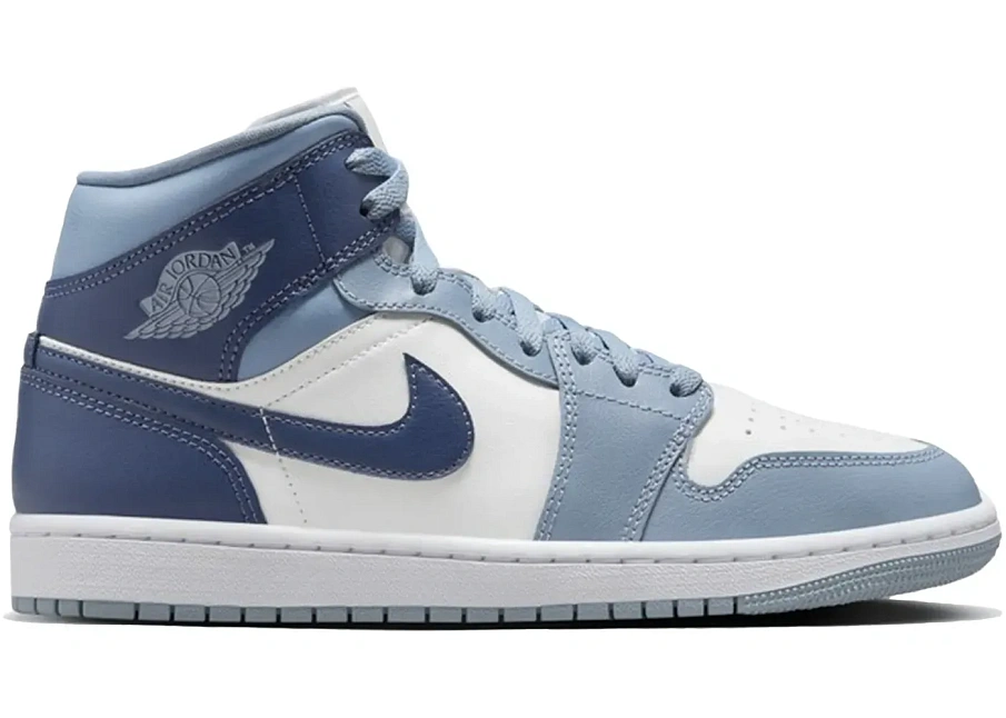 Фото № 1 с приближением к товару «‎Jordan 1 Mid Diffused Blue »