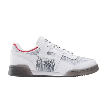 Anuel AA x Reebok Workout Plus White/White/Grey - 1