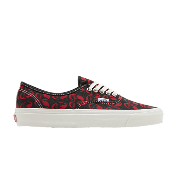 Mooneyes x Vans Authentic 44 DX Anaheim Factory - Black Red