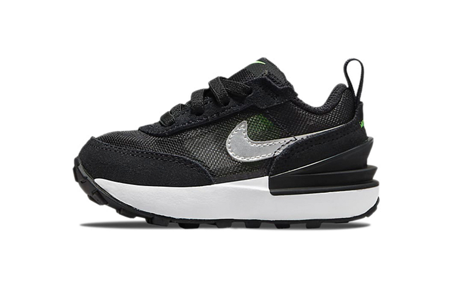 Фото № 1 с приближением к товару «‎(TD) Nike Waffle One Low-Top Running Shoes BlackGreen»