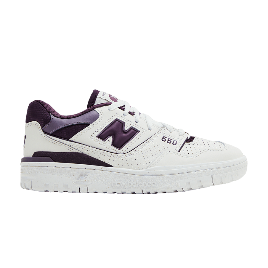Фото № 1 с приближением к товару «‎New Balance Women's 550 White Midnight Violet»