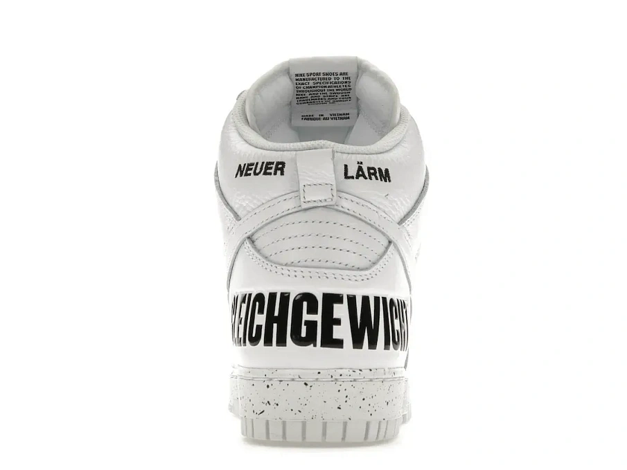 Фото № 4 с приближением к товару «‎Nike Dunk High Undercover Chaos White»