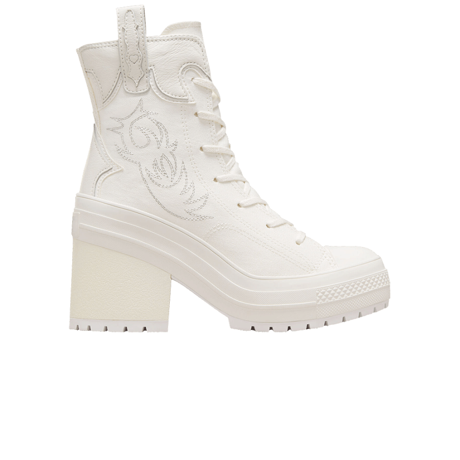 Фото № 1 с приближением к товару «‎Converse Women's Chuck 70 De Luxe Heel Platform High Western Embroidery»