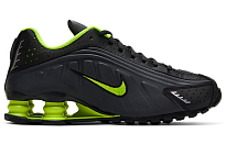 Фото № 2 с приближением к товару «‎Nike Shox R4 GS 'Black Volt'»