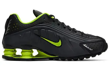 Nike Shox R4 GS 'Black Volt' - 2