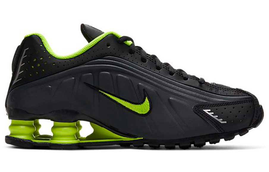 Фото № 2 с приближением к товару «‎Nike Shox R4 GS 'Black Volt'»