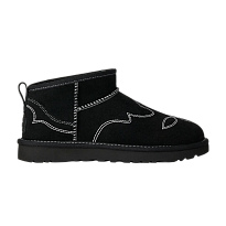 Фото № 1 с приближением к товару «‎UGG Women's Classic Ultra Mini Western Black (1180628-BLK)»