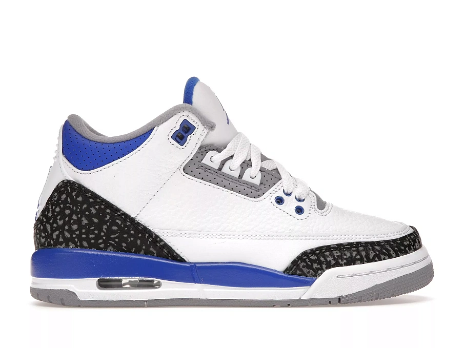 Фото № 1 с приближением к товару «‎Jordan 3 Retro Racer Blue »