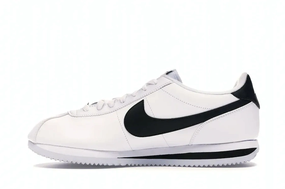 Фото № 3 с приближением к товару «‎Nike Cortez Basic Leather White Black (2017)»