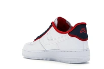 Фото № 6 с приближением к товару «‎Nike Air Force 1 Low Double Layer White Obsidian Red»