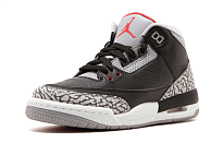 Фото № 2 с приближением к товару «‎Nike Air Jordan 3 Retro Black Cement 2018 (GS)»
