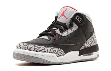 Nike Air Jordan 3 Retro Black Cement 2018 (GS) - 2