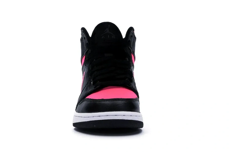 Фото № 2 с приближением к товару «‎Jordan 1 Retro High Black Hyper Pink »