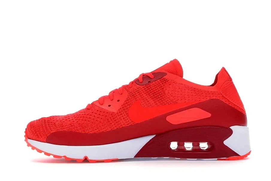 Фото № 3 с приближением к товару «‎Nike Air Max 90 Ultra 2.0 Flyknit Bright Crimson»