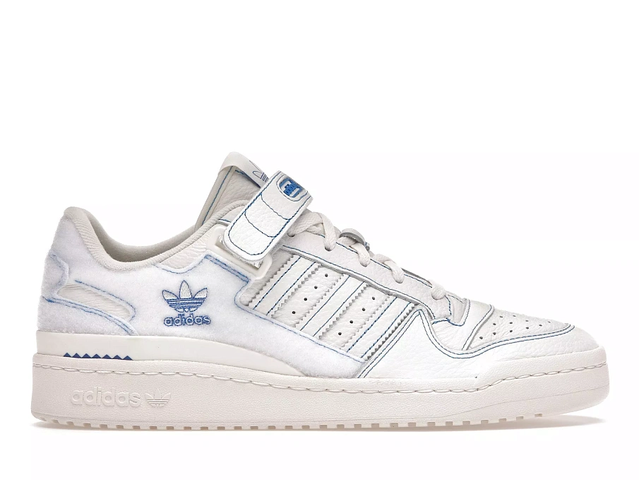 Фото № 1 с приближением к товару «‎adidas Forum Low Off White Blue Bird»