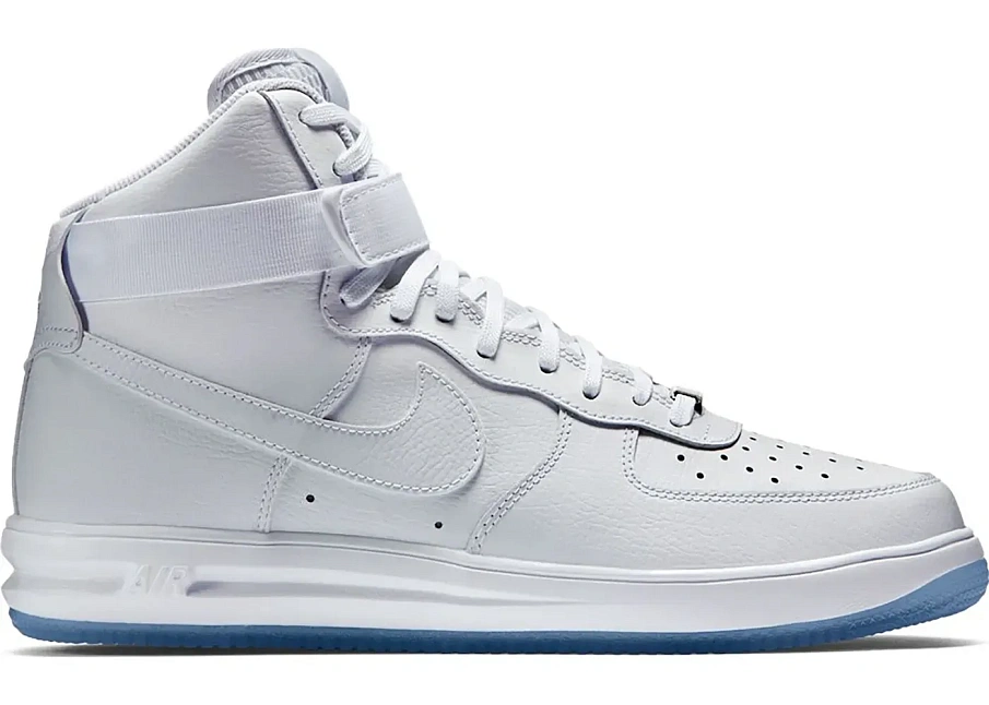 Фото № 1 с приближением к товару «‎Nike Lunar Force 1 High White Clear (2015)»