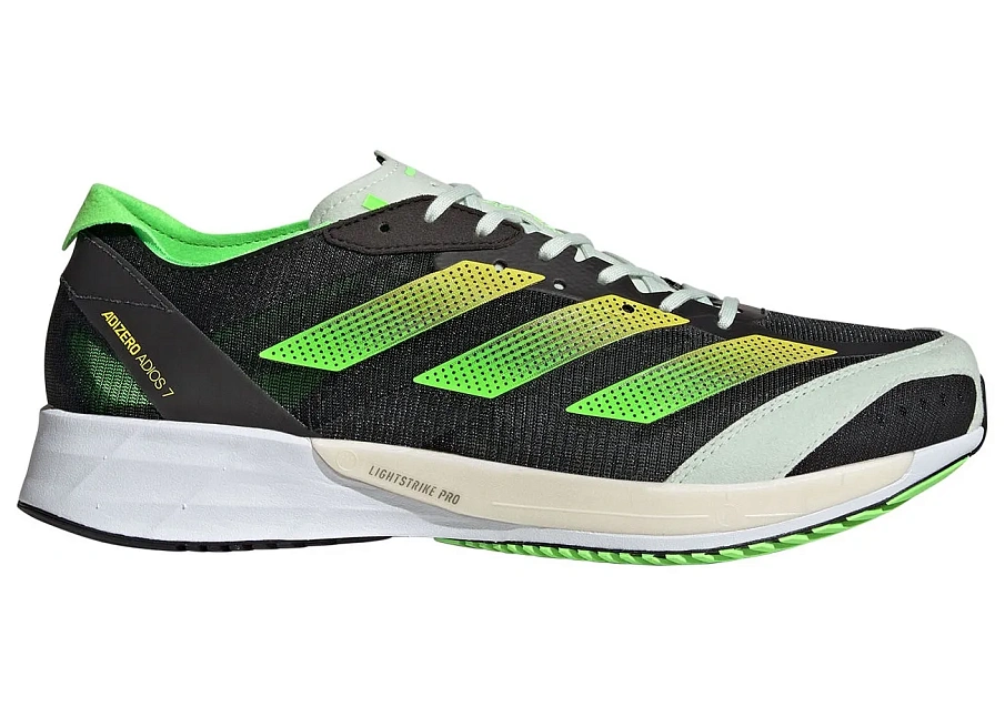 Фото № 1 с приближением к товару «‎adidas Adizzero Adios 7 Beam Yellow Solar Green»