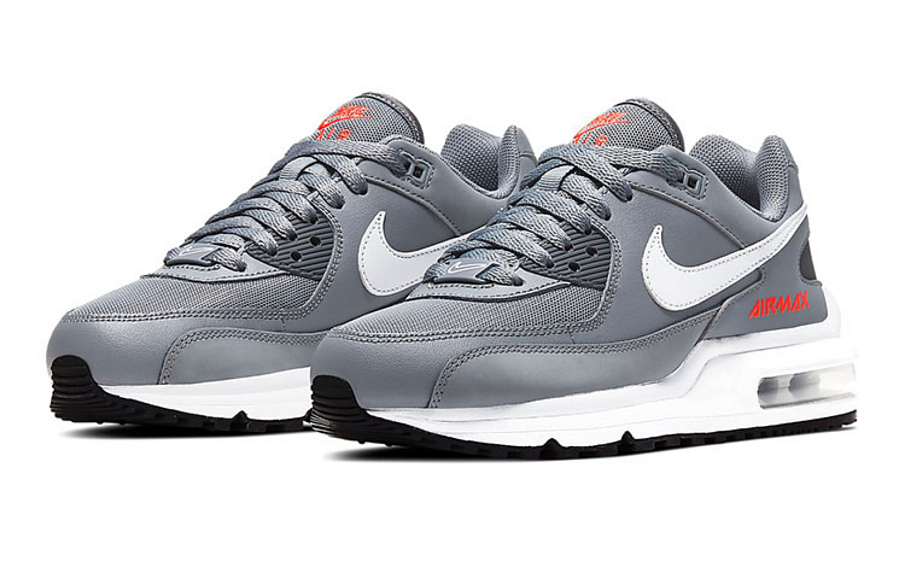 Фото № 3 с приближением к товару «‎Nike Air Max Wright GS 'Cool Grey Bright Crimson'»