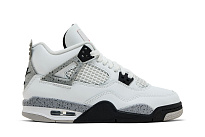 Фото № 2 с приближением к товару «‎Air Jordan 4 Retro OG GS White Cement 2025»