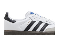 Фото № 3 с приближением к товару «‎adidas Samba OG J White Black Gum»