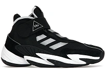 Фото № 1 с приближением к товару «‎adidas Crazy BYW Hu Pharrell Black Silver»