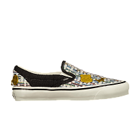 Фото № 1 с приближением к товару «‎Vans Classic Slip-On 98 Cardigan Black»