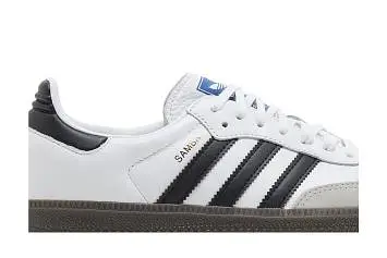 adidas Samba OG J White Black Gum - 3