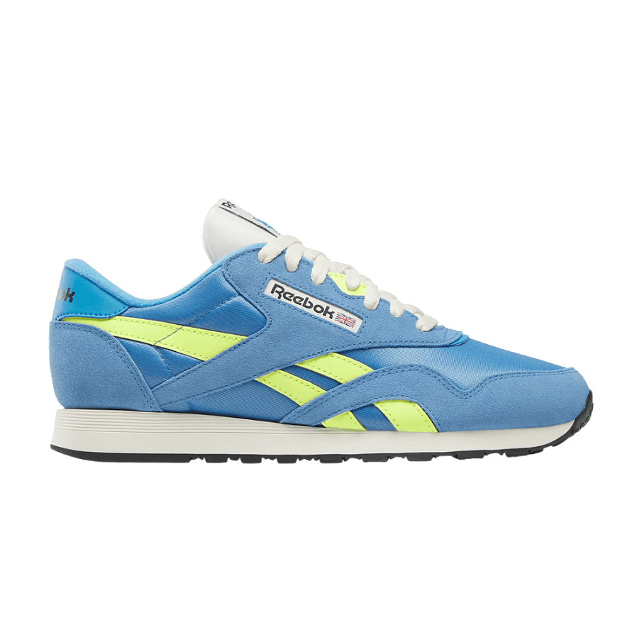 Фото № 1 с приближением к товару «‎Reebok Classic Nylon Essential Blue Solar Acid Yellow (100221160)»