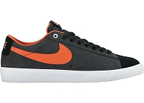 Фото № 1 с приближением к товару «‎Nike SB Blazer Low GT Black Turf Orange Anthracite»