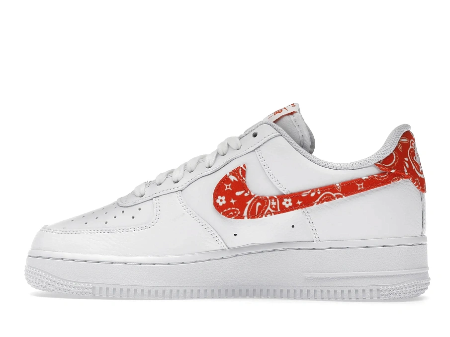 Фото № 5 с приближением к товару «‎Nike Air Force 1 Low Orange Paisley »