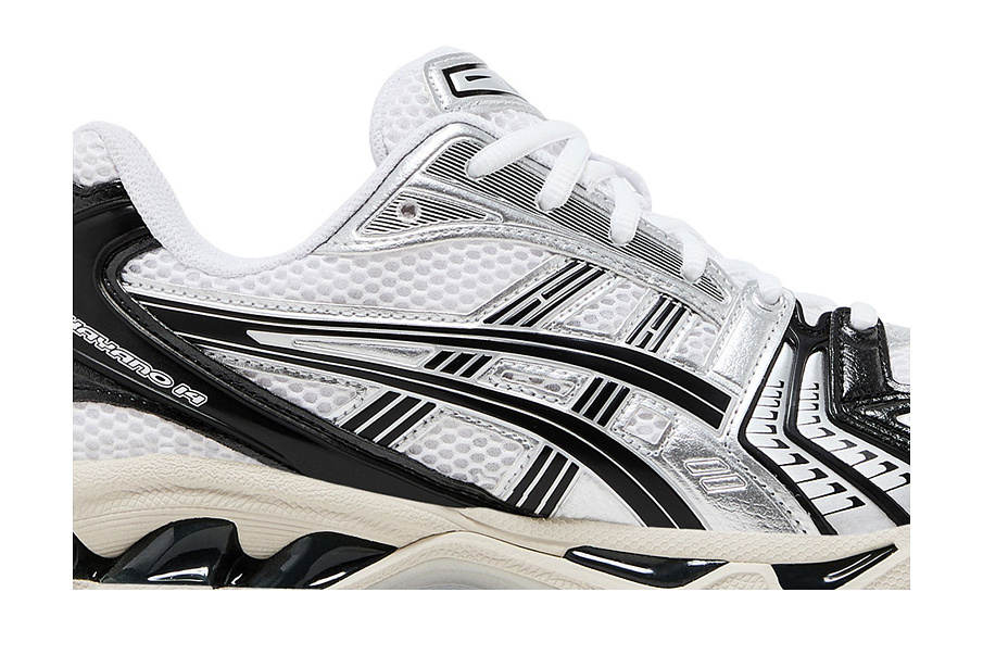 Фото № 3 с приближением к товару «‎ASICS Gel Kayano 14 White Silver Black»
