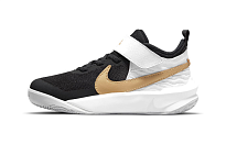 Фото № 1 с приближением к товару «‎(BP)Nike Team Hustle D 10 Basketball Shoes BlackWhiteGold»
