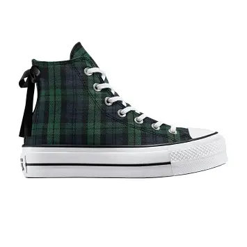Converse Women's Chuck Taylor All Star Lift Platform High Plaid - 1