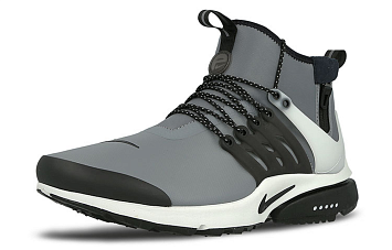 Nike Air Presto Mid Utility Sports Shoes GreyBlack - 5