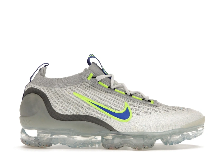 Фото № 1 с приближением к товару «‎Nike Air VaporMax 2021 White Royal Volt»