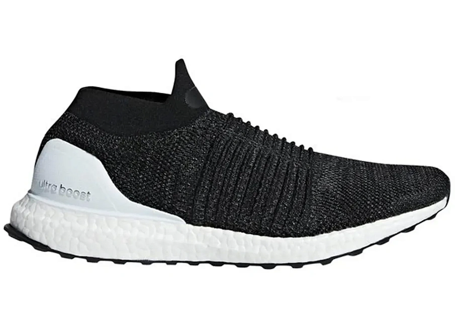 Фото № 1 с приближением к товару «‎adidas Ultra Boost Laceless Core Black Cloud White»